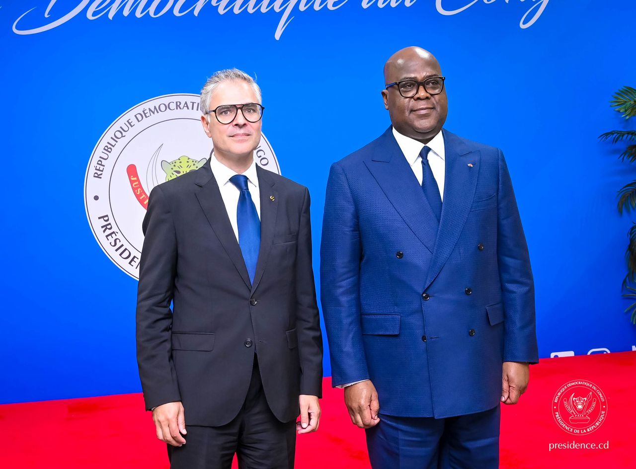 Le Président de la République a reçu les lettres de créance de cinq nouveaux ambassadeurs accrédités en RDC